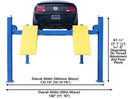 Atlas 414 14,000 lbs Commercial 4 Post Lift